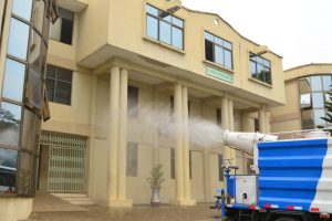 Oti, Poase, Zoomlion, disinfection