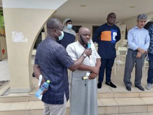 TUDEC donates 15 Wheelchairs to PWDs in Two Assemblies in Accra