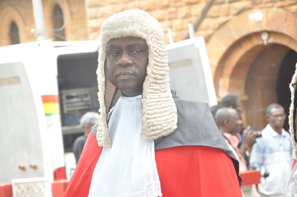 Chief Justice, Kwasi Anin-Yeboah, salary