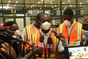 Disinfection, Airport