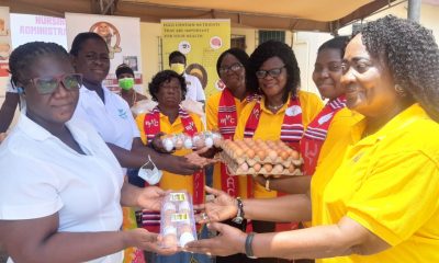 World Egg Day, GNECS, La-Wireless school, Accra Psychiatric Hospital