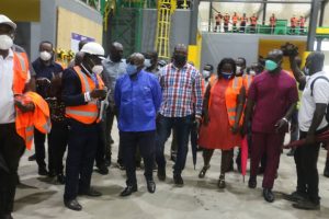 President, Accra, Compost, Recycling Plant