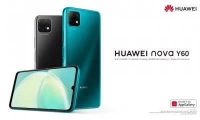 Say hello to the HUAWEI nova Y60: An all-around entertainment enabler that fits your pocket