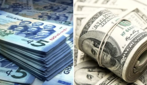 Cedi, dollar