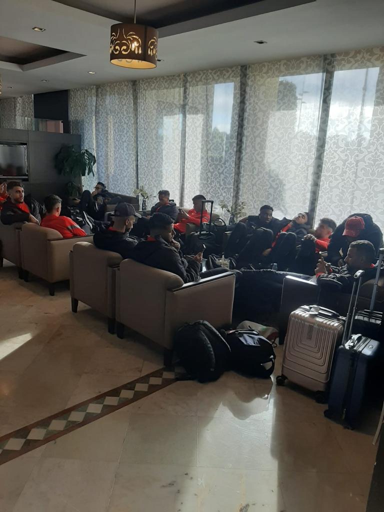 CHAN 2022: Moroccan team at Rabat Airport waiting authorization from Algeria to take the flight