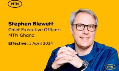 MTN CEO, Stephen Blewett, Ghana