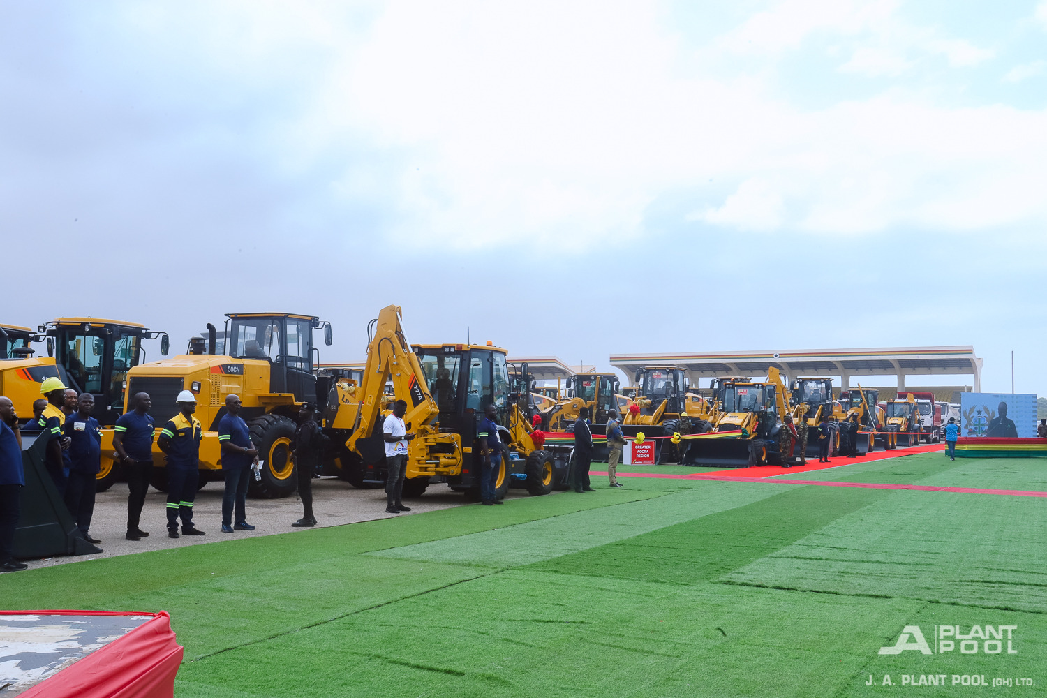 Zoomlion, Nana Addo, DRIP, JA Plant Pool