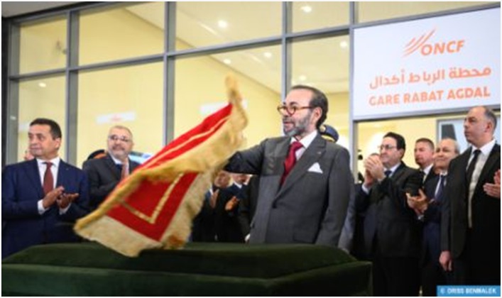 HM the King Launches Construction of Kenitra-Marrakech High-Speed Rail Line in Rabat