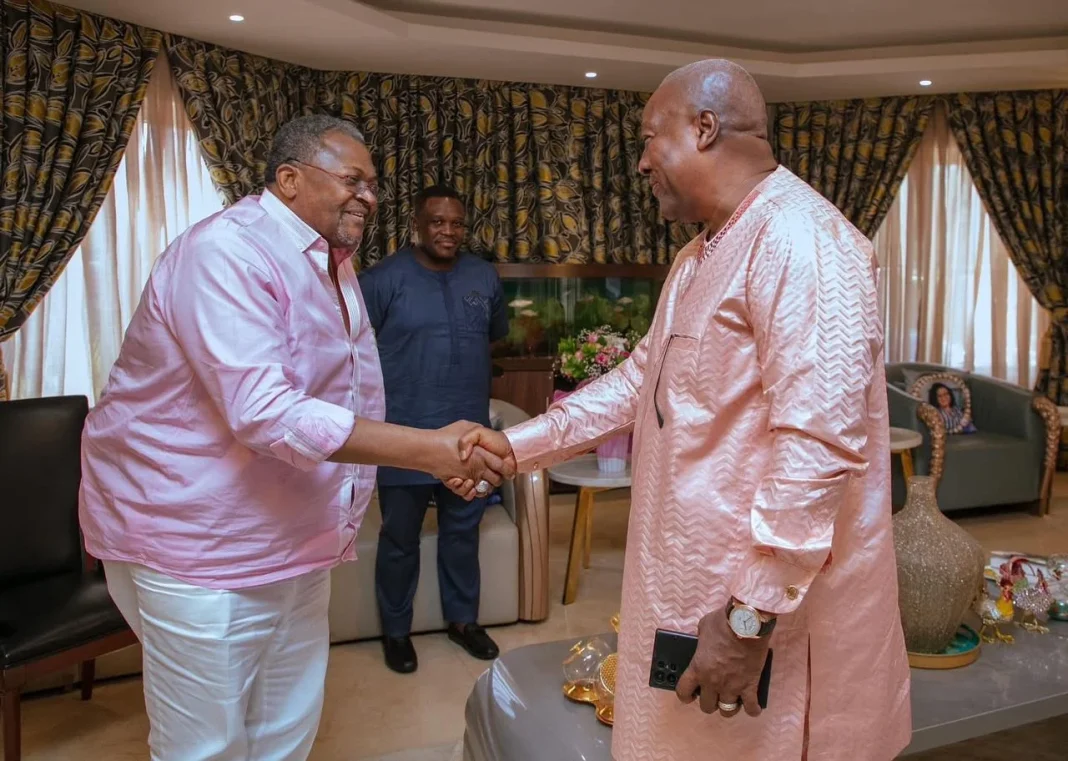 Mike Adenuga, AirtelTigo, Mahama