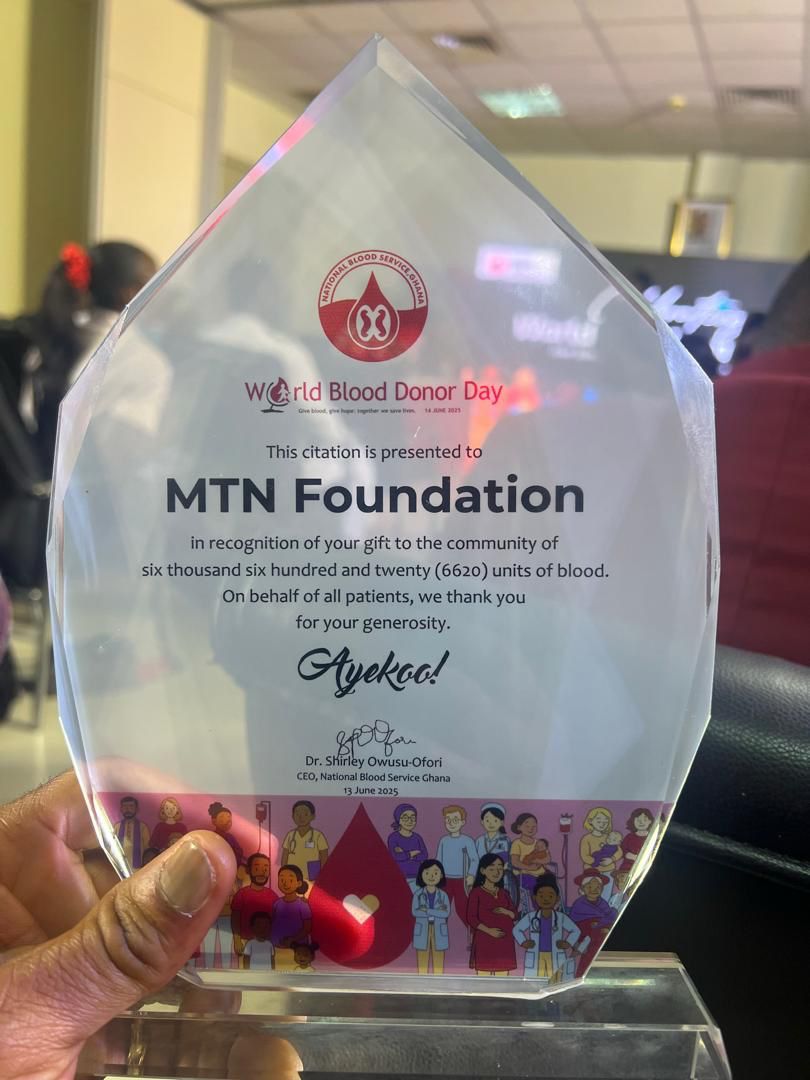 MTN Ghana Foundation, Save a Life" campaign, National Blood Bank Service