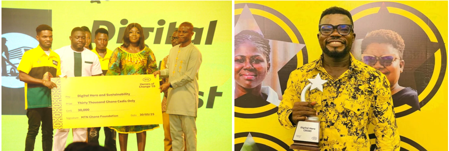MTN Heroes of Change, Nana Tea, Buzstop Boys