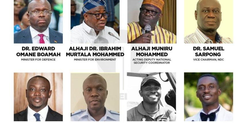 Ghana Chamber of Mines, Helicopter crash,