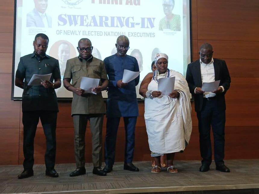 PRINPAG Swears in Newly Elected National Executives