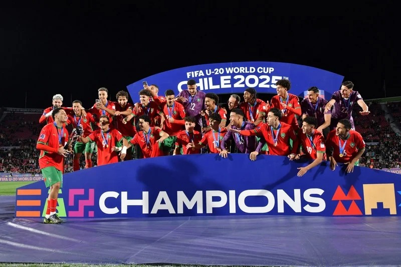 Morocco's U-20 Football Team, World Champion, Will Be Given a Hero’s Welcome Wednesday in Honor of Unprecedented Historic Sporting Feat