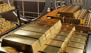 Gold output