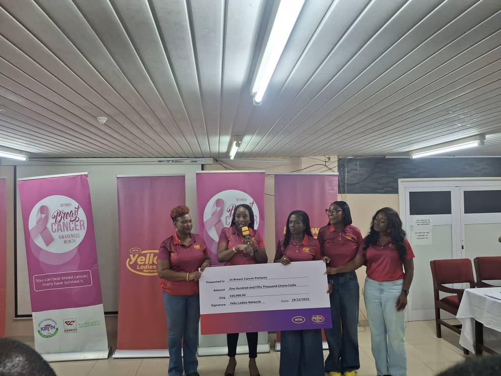 MTN, Breast Cancer, Korle Bu Breast Cancer Unit, 