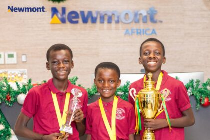 Newmont, AI Smart Lab, Ghana Robotics Competition