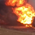 fire officers, Explosion