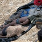 illegal miner, death