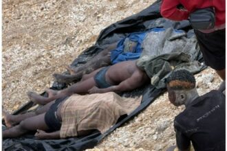 illegal miner, death