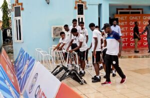 QNET Donates Football Equipment to Samuel Inkoom Academy to Support Grassroots Football