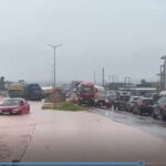 flooding, Traffic, Kasoa