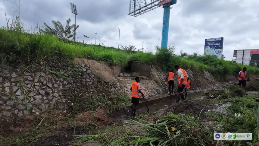 NADMO, Zoomlion, Flooding