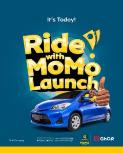 Ride with MoMo, MTN, Digital payments