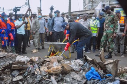 Mahama, Alajo, Sanitation, Clean up