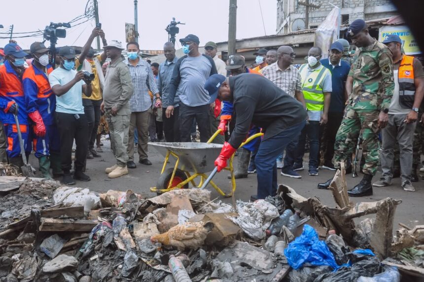 Mahama, Alajo, Sanitation, Clean up