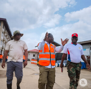 Defence Ministry, Zoomlion, Post-Flood Clean-Up