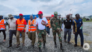 Defence Ministry, Zoomlion, Post-Flood Clean-Up