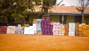 Media Boss, Lady Victoria Foundation Support Flood Victims in Ketu South