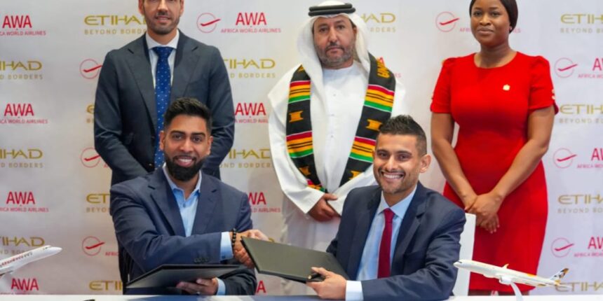 Etihad, Africa World Airlines