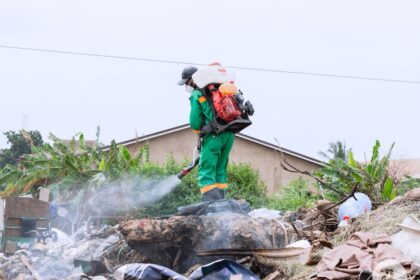 Disinfection, Accra flood, Zoomlion