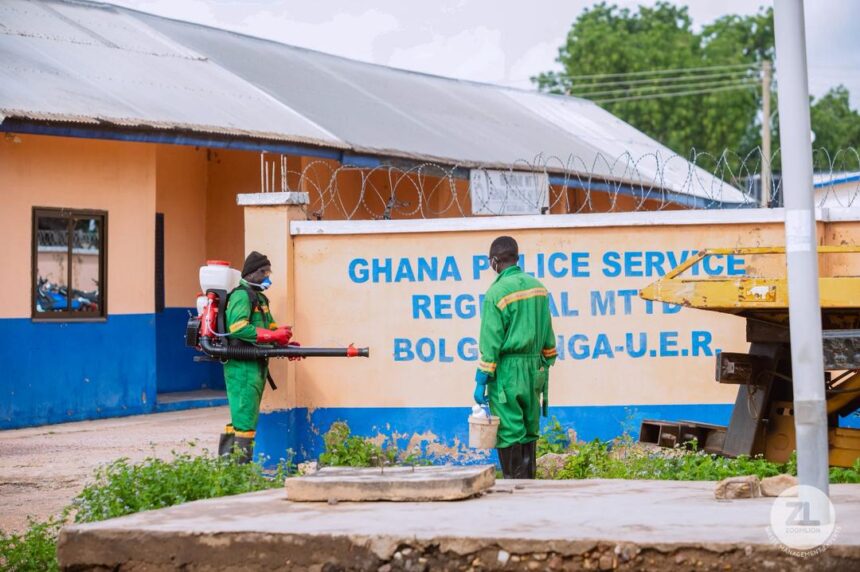 Zoomlion, Sanitation, Upper East, Disinfection