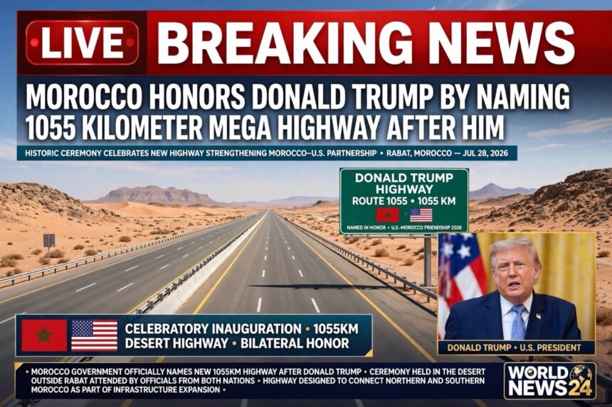 Morocco Names Tiznit-Dakhla Expressway after Donald Trump