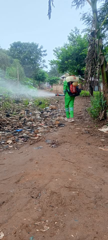Zoomlion, Disinfestation, Ahafo Region