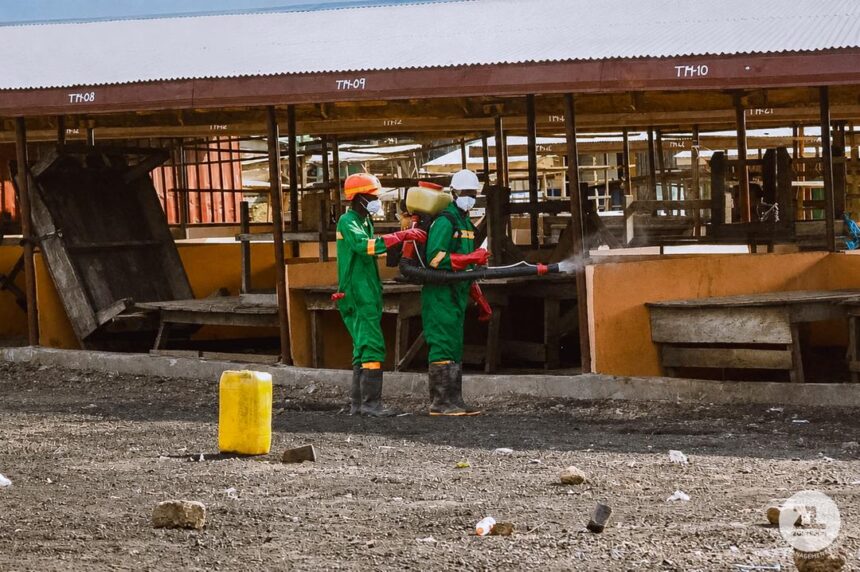 Zoomlion, Disinfestation, Oti Region