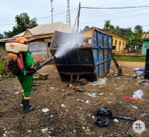 Zoomlion, Disinfestation, Oti Region