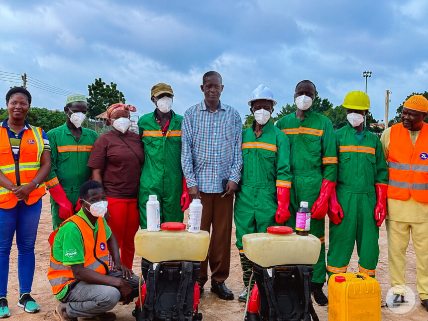 Zoomlion, North East Region, Disinfection