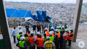 Ayariga, waste, Jospong, Sanitation,