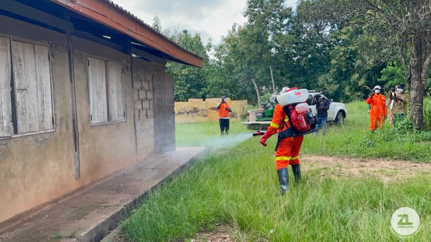 Techiman, Zoomlion, Disinfestation,