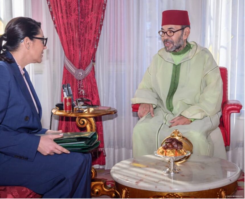 Royal Audience granted to Mrs. Fatima Ezzahra El Mansouri